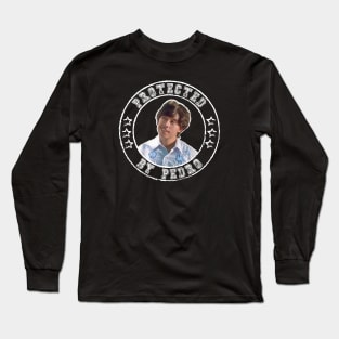 Napoleon Dynamite - Protected by Pedro Circle Long Sleeve T-Shirt